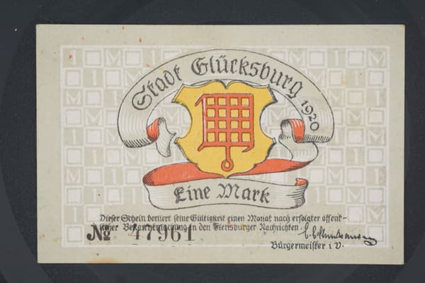 Eine Mark · Front